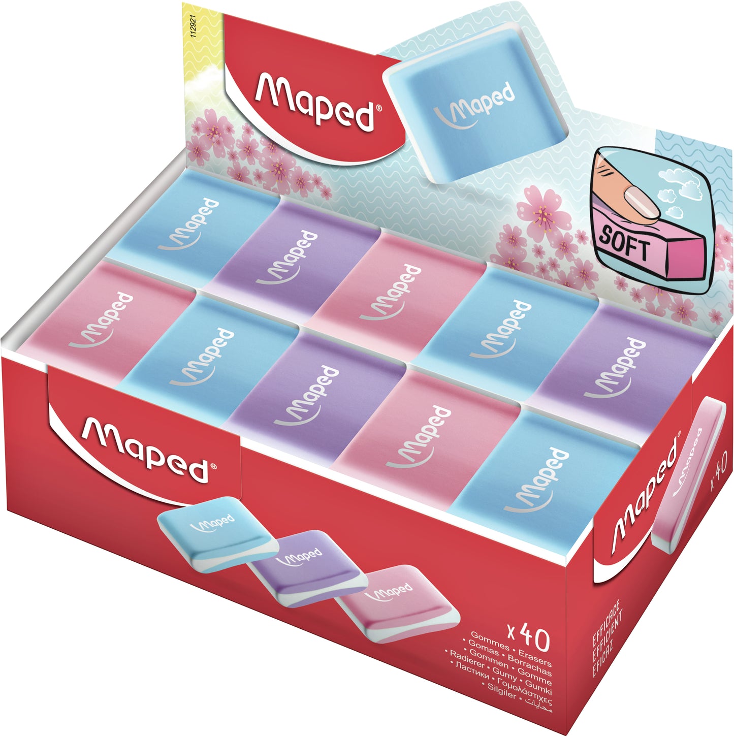 Maped Essentials Soft Pastel Gum
