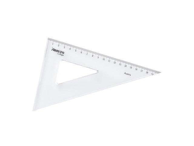 Driehoek Aristo 23620 200mm 60° kunststof