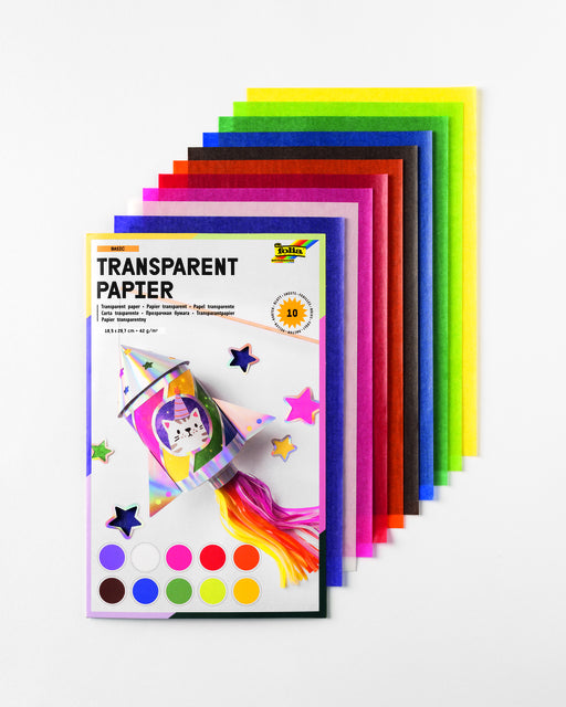 Transparant Papier Folia 18.5x29.7cm 42g 10v - 3