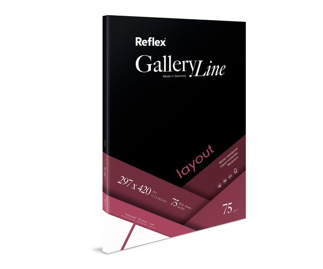 Marker- en Lay-out Papier A3 75g Wit
