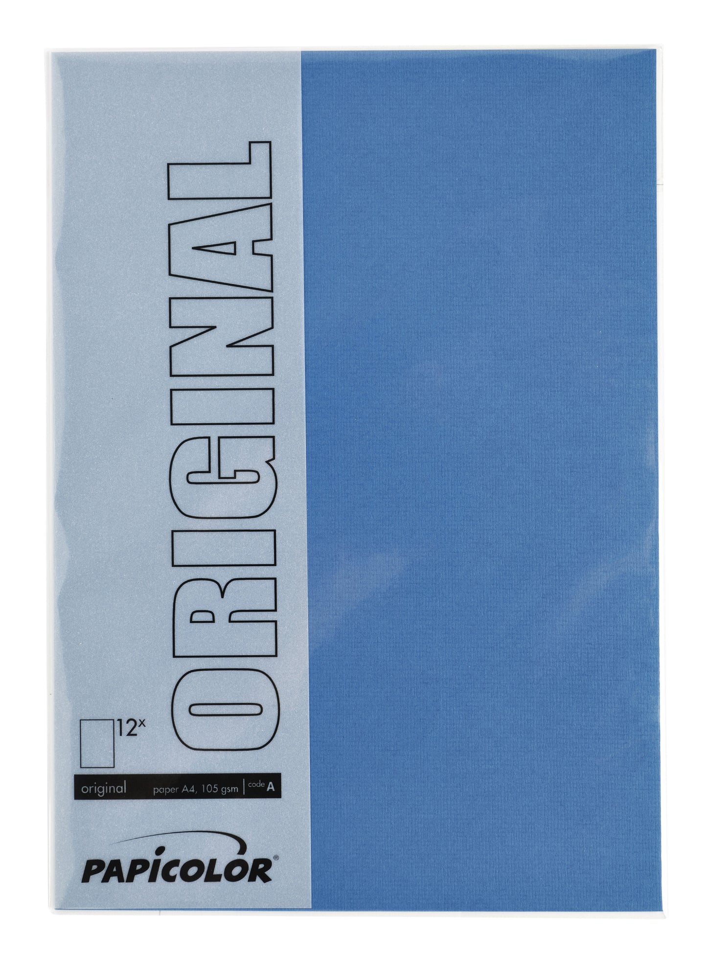 Gekleurd papier Papicolor A4 100gr royal blauw - 2