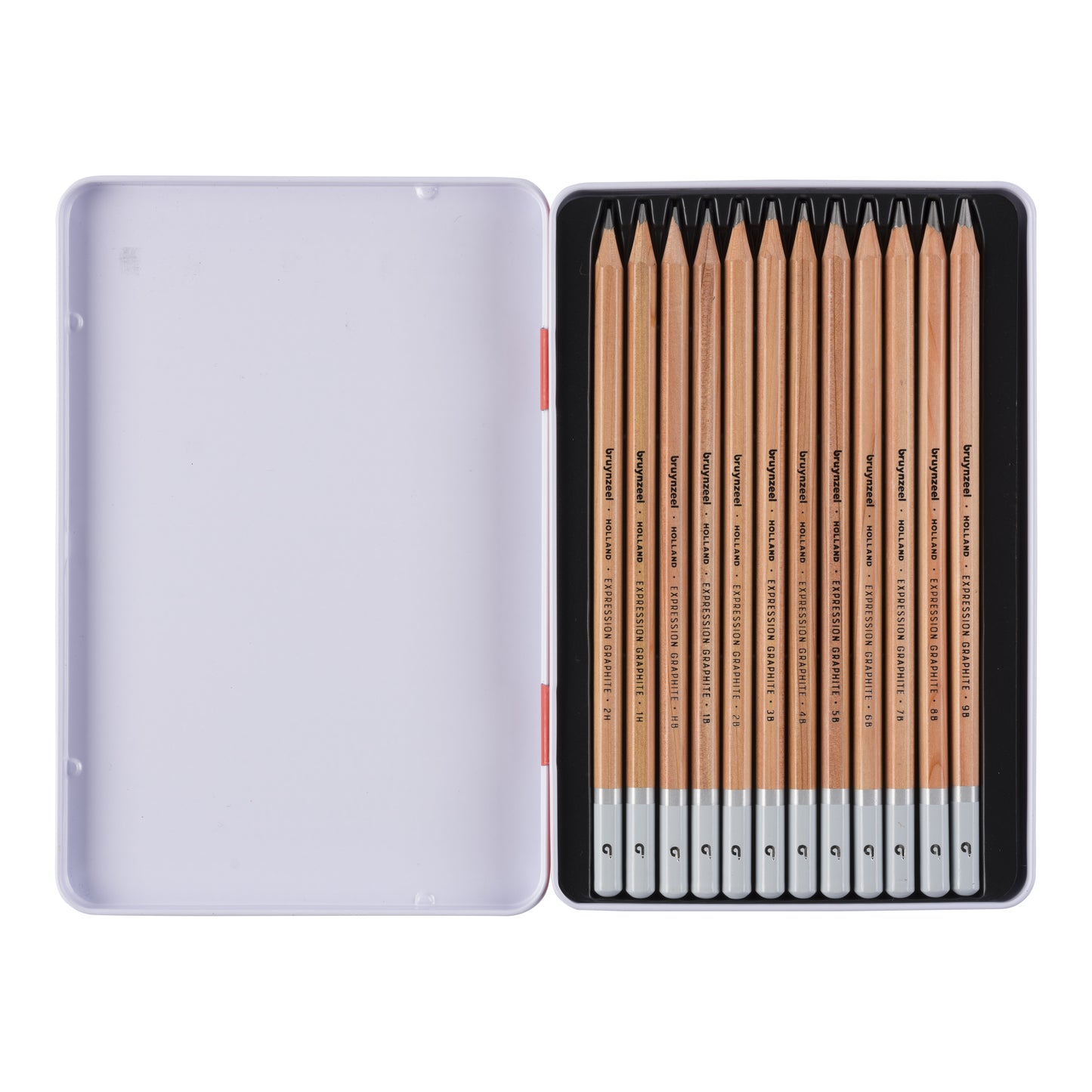 Bruynzeel Expression grafietpotloodset 12 stuks - 2