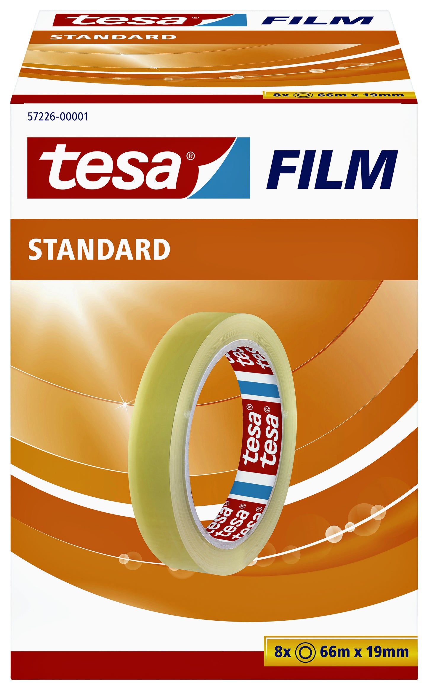 Tesafilm Standaard Transparant 66mx19mm Zelfklevend - 3