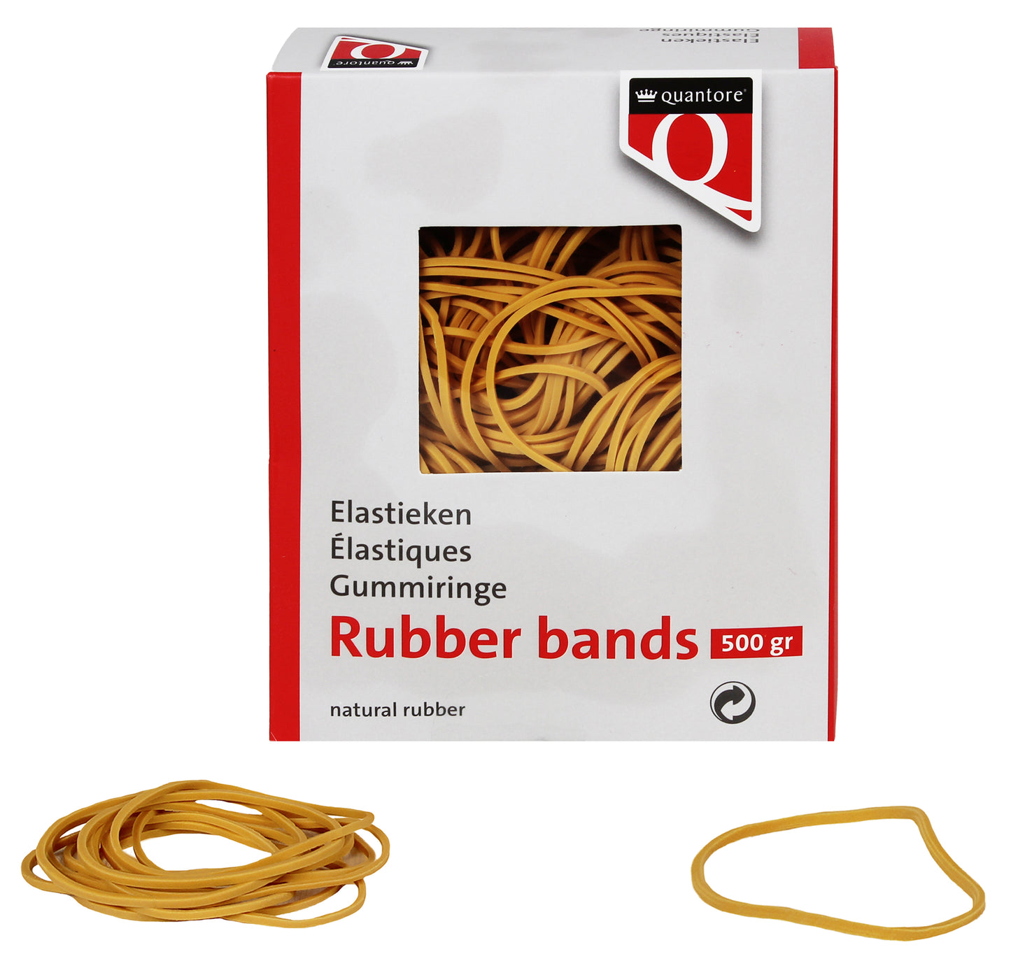 Elastiek Quantore 22 100x1.5x1mm, 500 gram