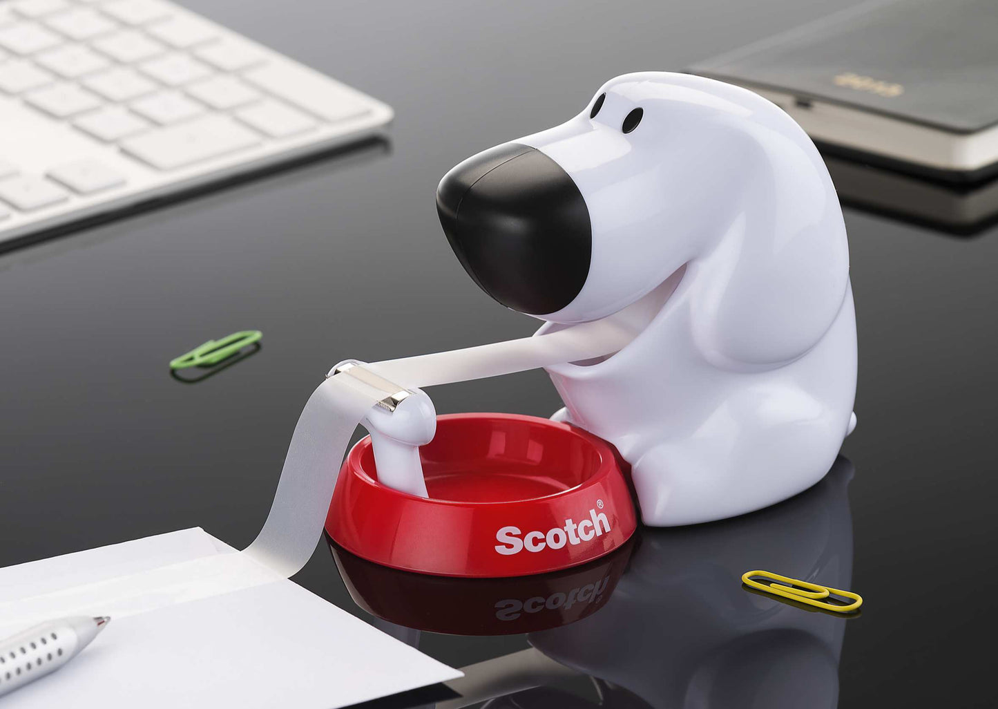 Scotch C31 Hond Plakbandhouder met 1 Rol Tape en Tape