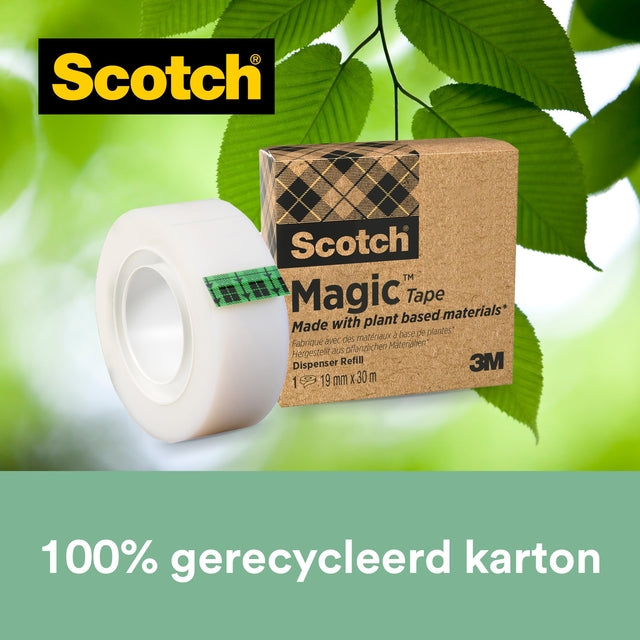 Scotch Magic 900 Plakband 19mm x 30m, Onzichtbaar Mat - 4