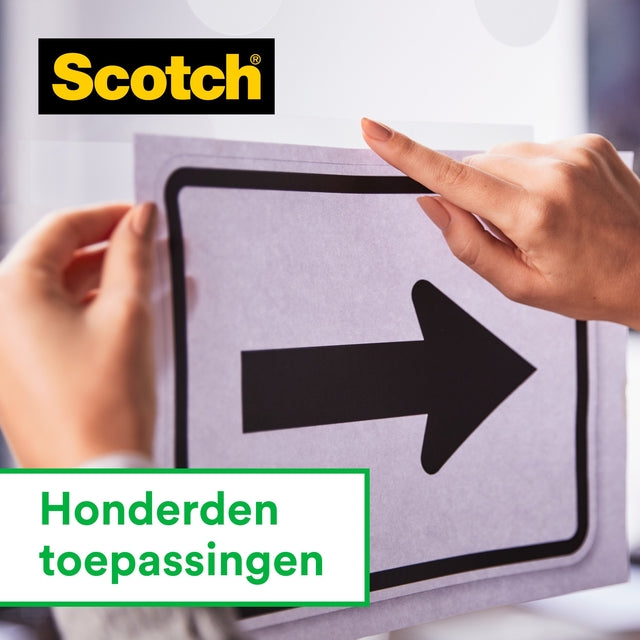 Scotch Magic 810 Plakband 19mm x 33m, Onzichtbaar Mat - 2