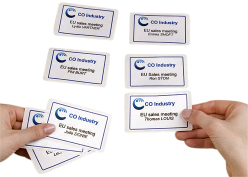 Naambadge etiketten Avery L4786-20 80x50mm, 200 stuks - 4