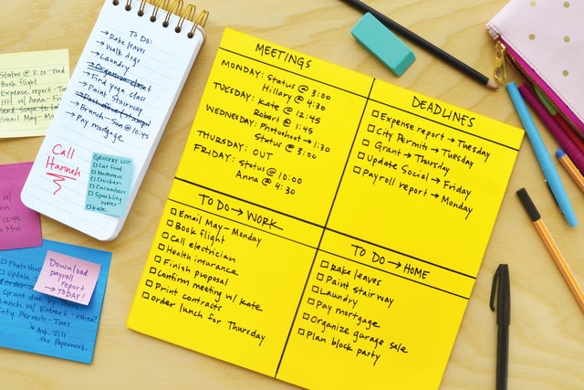 Post-it Super Sticky Big Notes 279mm voor Visualisatie - 5