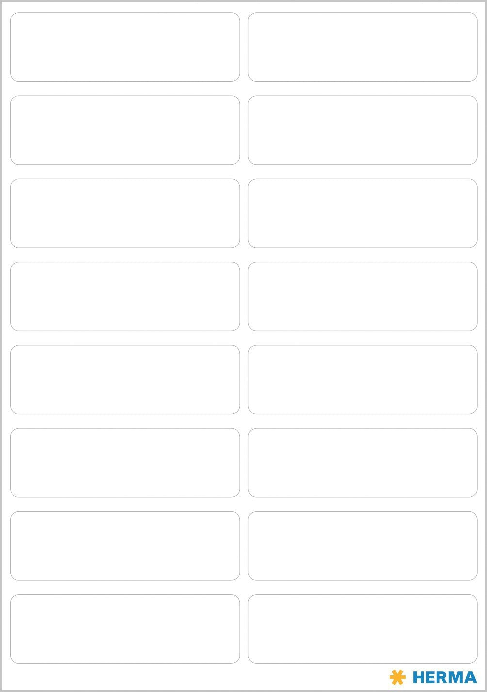 HERMA Etiket 3739 12x40mm Wit voor Labeling en Organisatie - 2