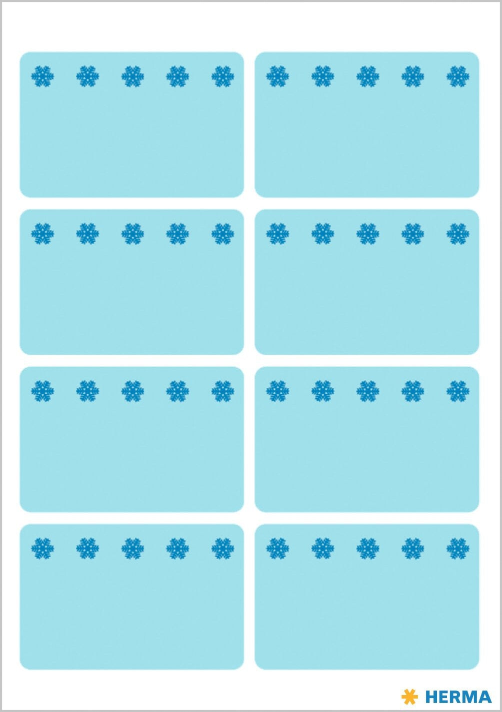 HERMA Diepvries Etiket 3773 26x40mm Blauw, geschikt tot -30°C - 2