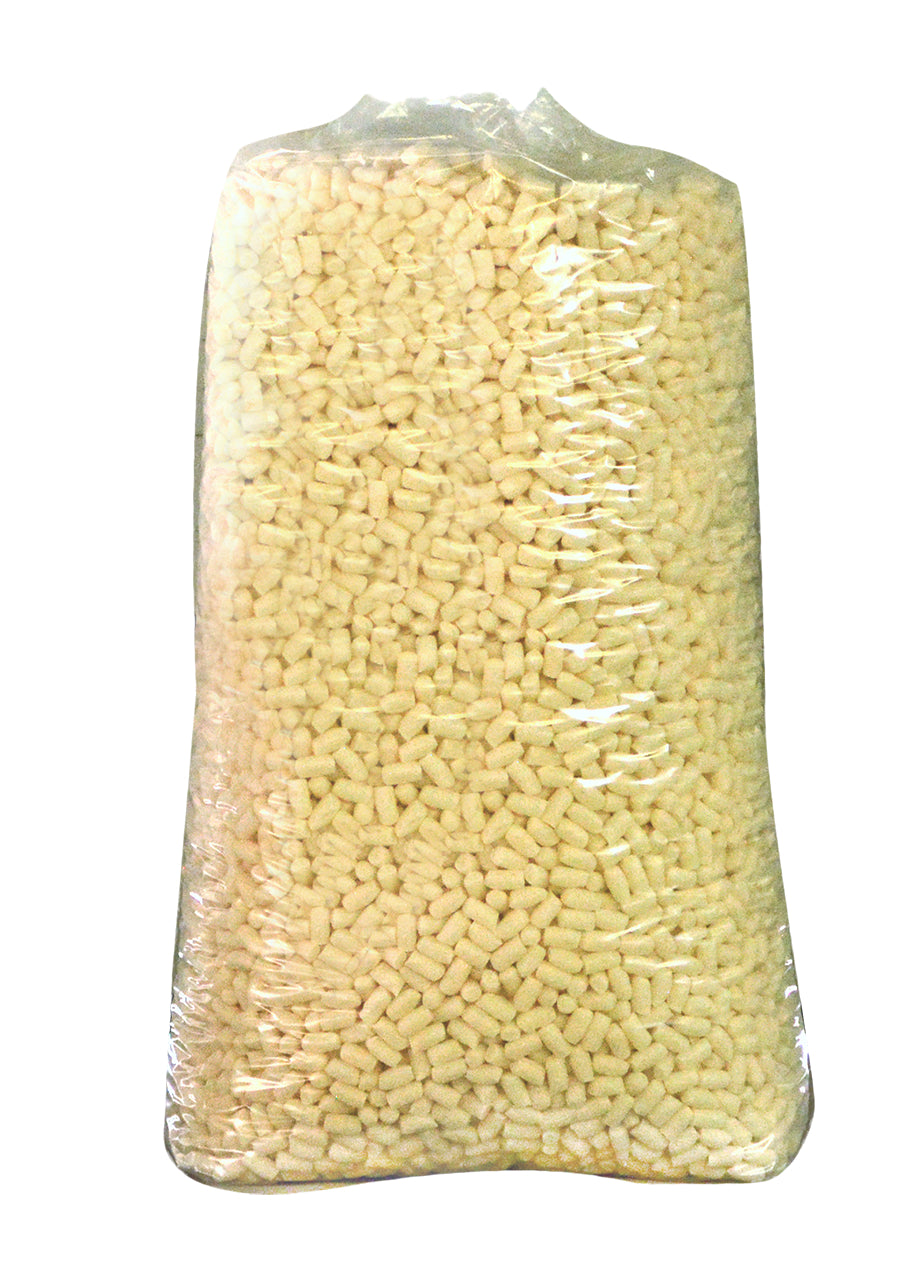 Biologisch afbreekbare opvulchips IEZZY 10L, creme