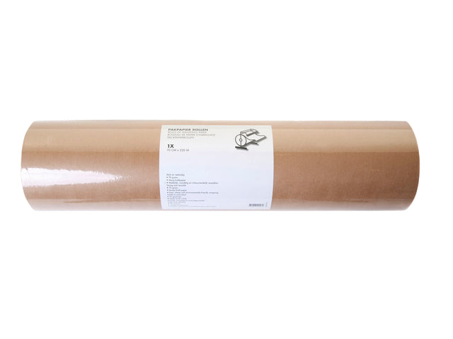 Inpakpapier IEZZY 70g Kraft 70cm x 220m bruin