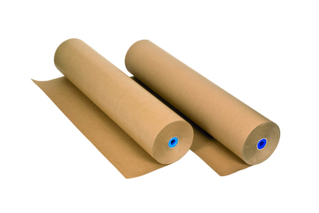 Inpakpapier IEZZY 70g Kraft 70cm x 220m bruin - 2