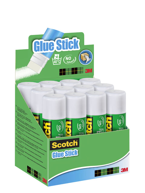 Lijmstift Scotch Permanent 40g, gelijkmatige en reukloze lijm - 2