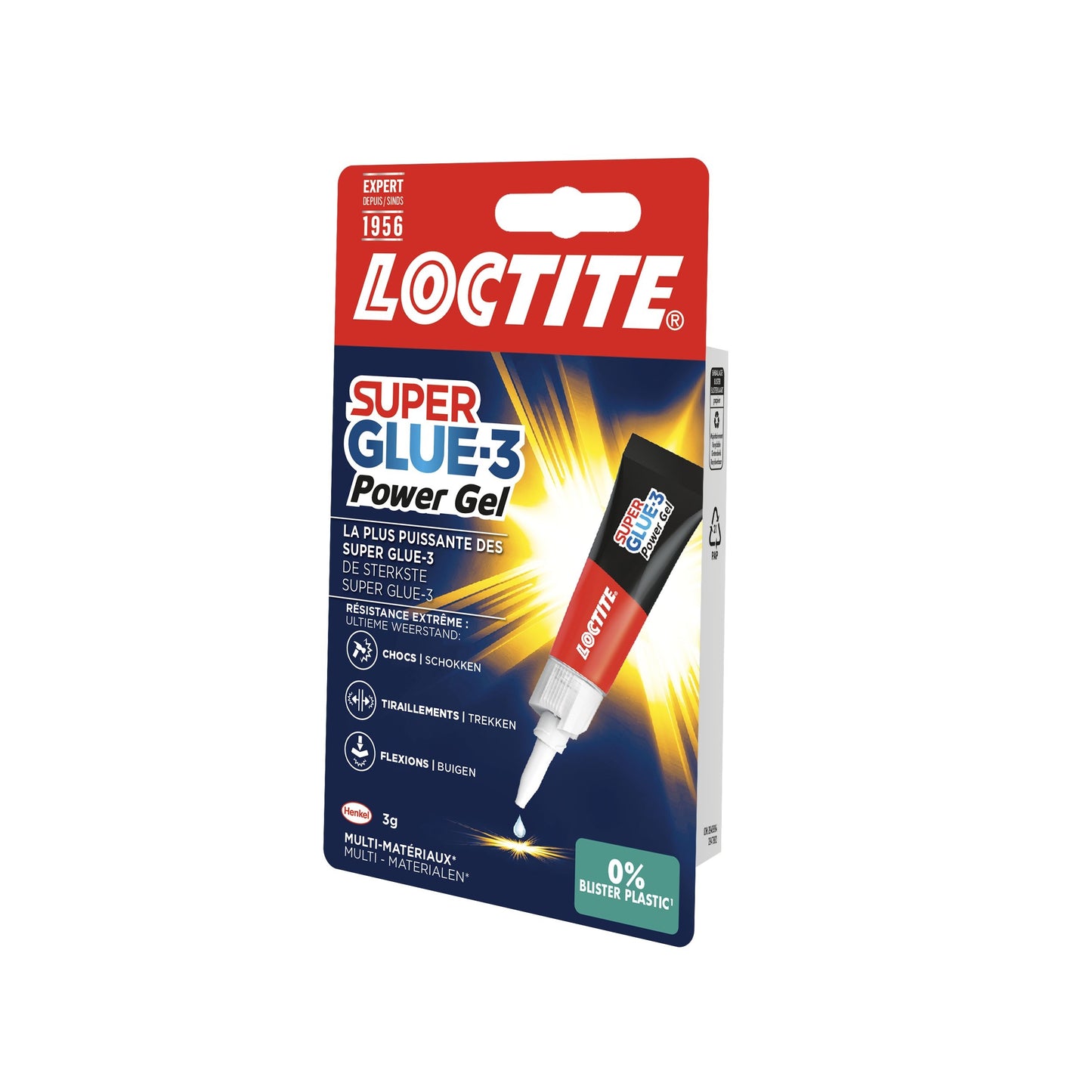 Loctite Powerflex Gel 3g, sterke en flexibele secondelijm - 2