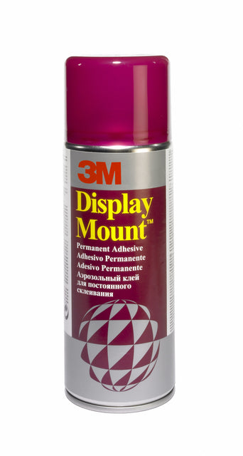3M Displaymount Spuitbus 400ml voor display- en uitstalmaterialen