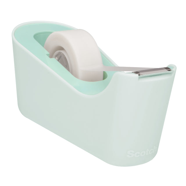Scotch C18 Plakbandhouder inclusief 1 rol tape, mintkleur