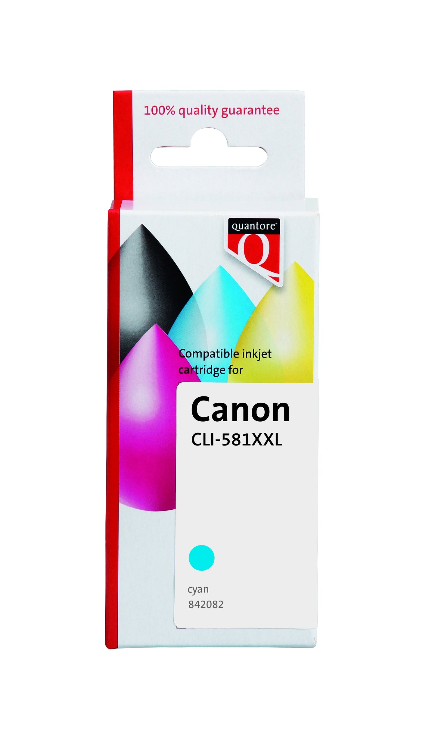 Gereconditioneerde Blauw XL Inktcartridge Canon CLI-581XXL (Quantore)