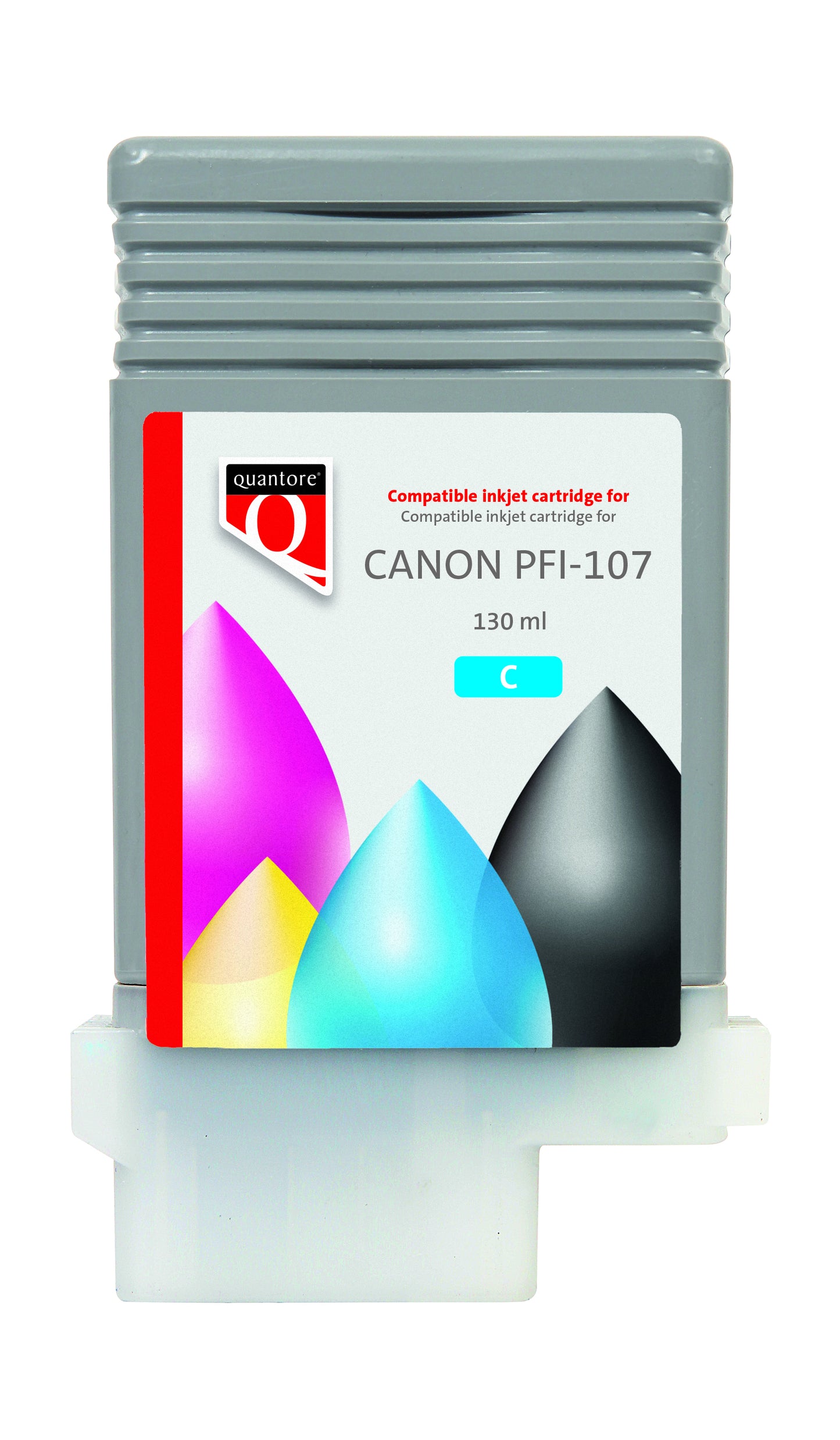Inktcartridge Quantore Canon PFI-107 Blauw