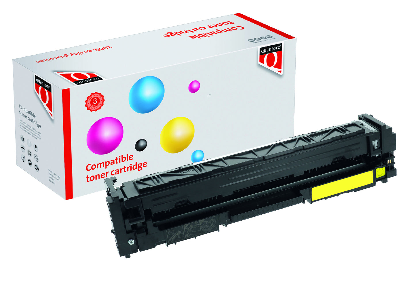 Quantore HP CF532A 205A Geel Tonercartridge