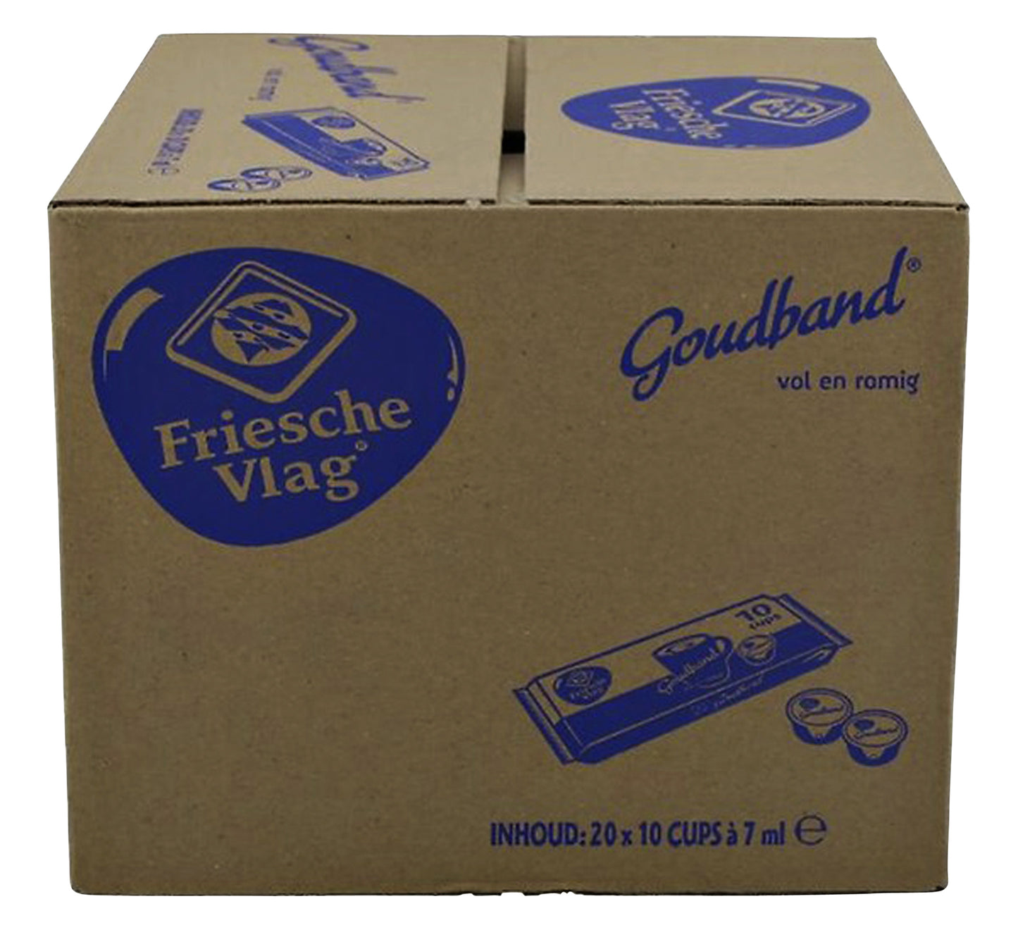 Koffiemelk Friesche Vlag Goudband Cups 10x7,5 g