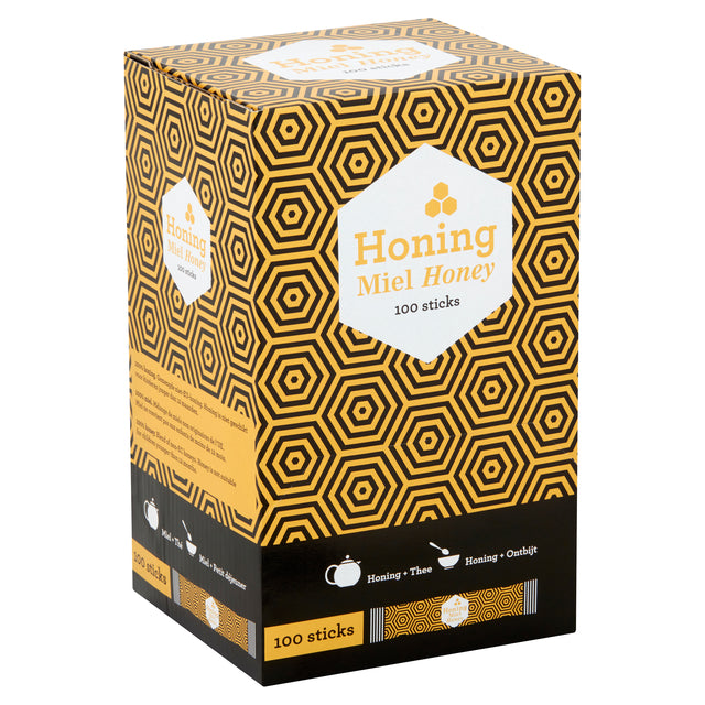 Honingsticks Van Oordt 100 stuks - 3