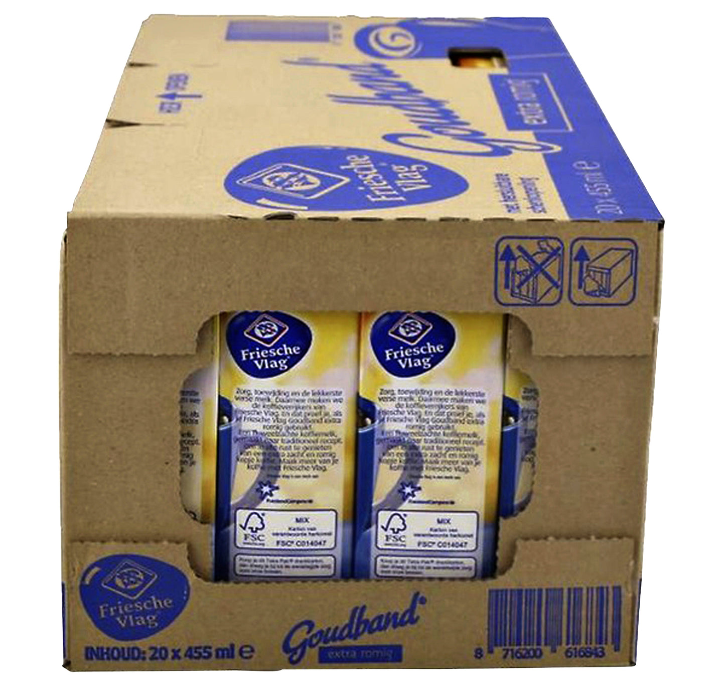 Friesche Vlag Goudband Koffiemelk 455 ml - 2