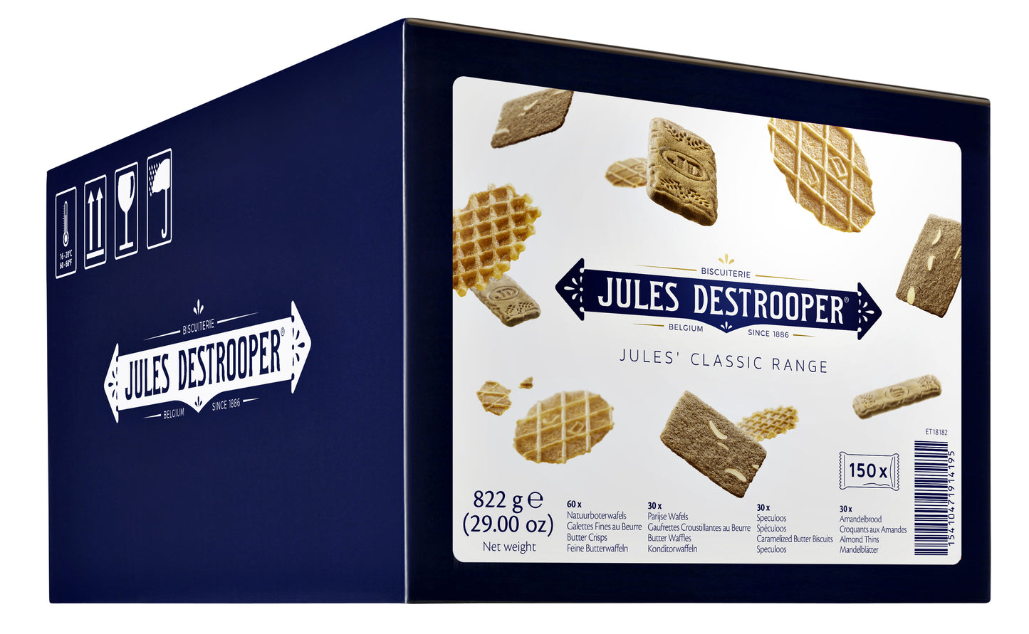 Jules Destrooper Classic Assorti Koekjes 150 Stuks