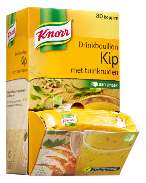 Drinkbouillon Knorr Kip Tuinkruiden – Hartige krachtige smaak - 3