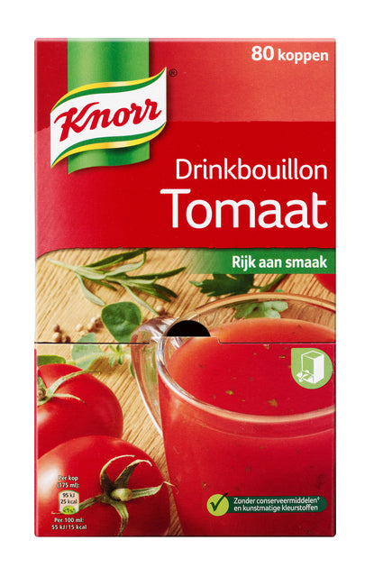 Drinkbouillon Knorr Tomaat 80 sachets