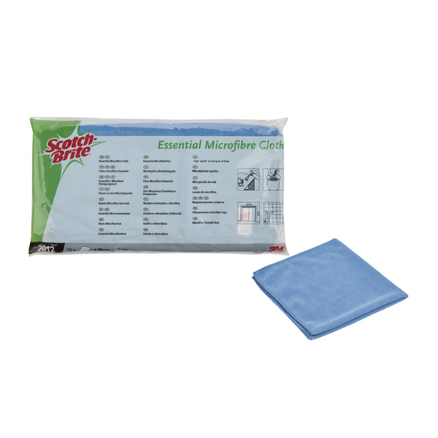 Scotch-Brite blauw microvezeldoek 36x36cm, HACCP-kleuren - 6