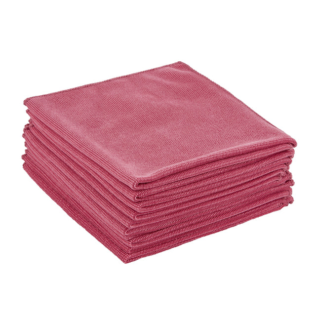 Rode Scotch-Brite Essential Microvezeldoek 36x36cm - 3
