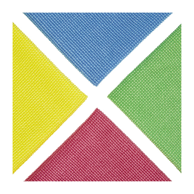 Rode Scotch-Brite Essential Microvezeldoek 36x36cm - 5