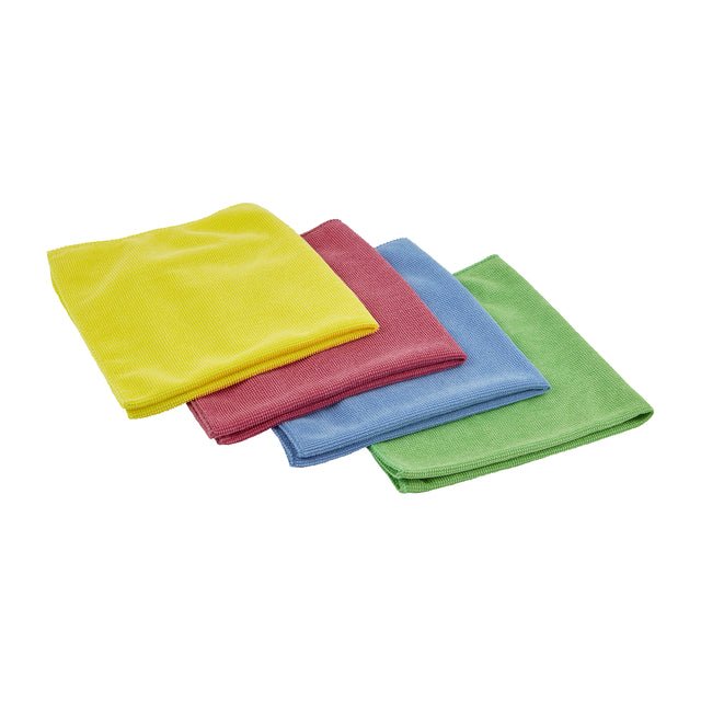 Rode Scotch-Brite Essential Microvezeldoek 36x36cm - 6
