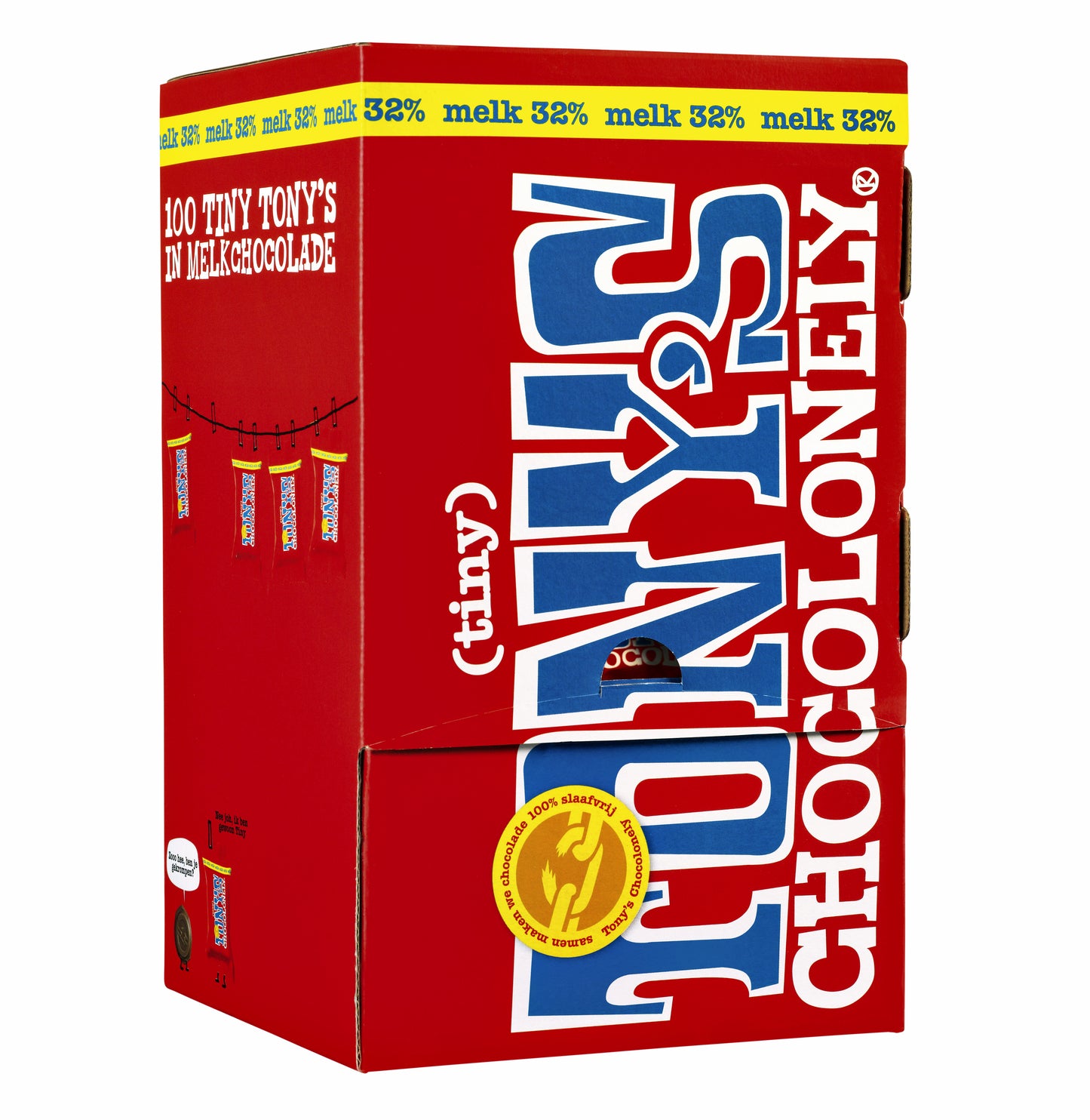 Tony's Chocolonely Tiny Melk Chocolade 100 Stuks - 2