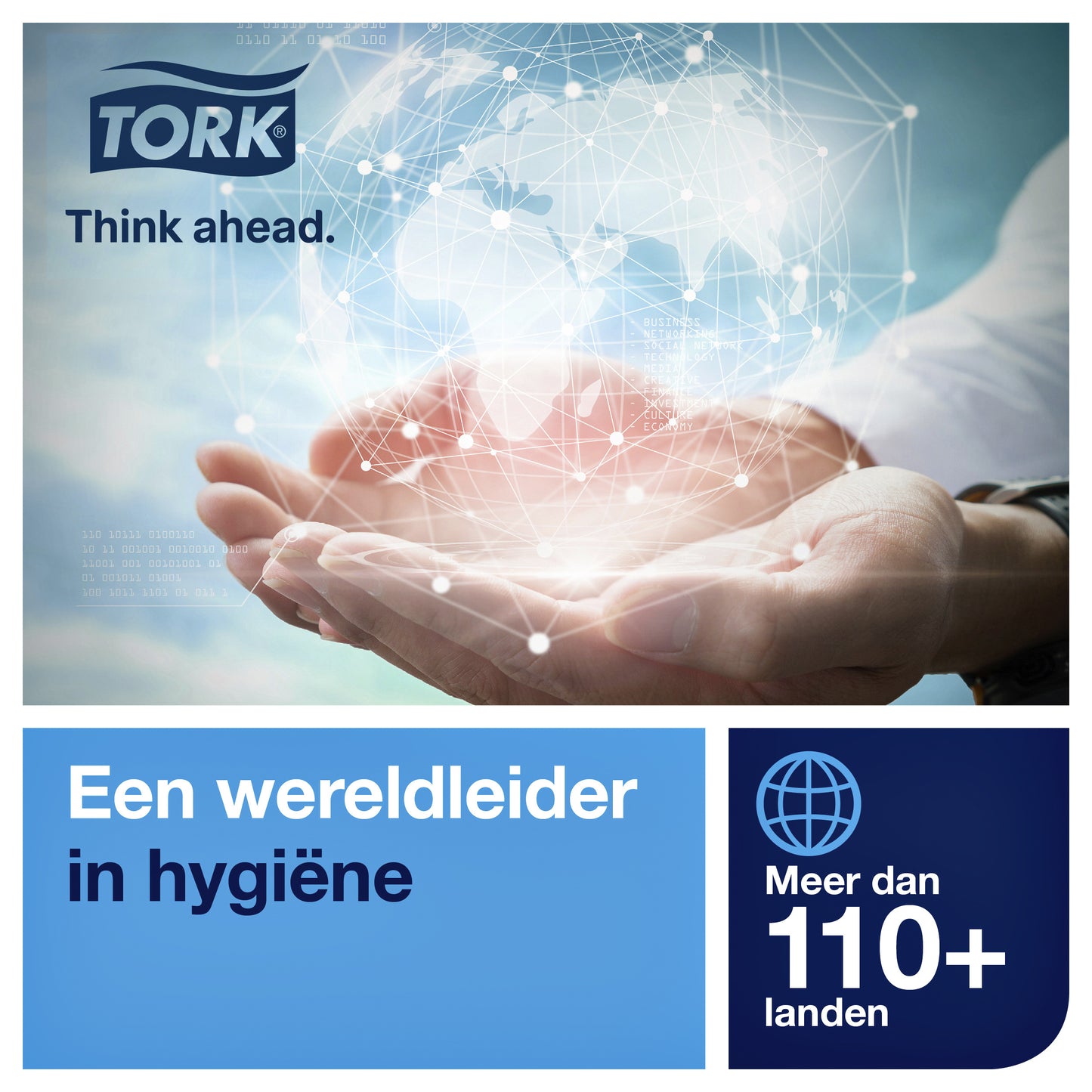 Handdoekdispenser Tork H3 C/Z-vouw wit 553000 - 6