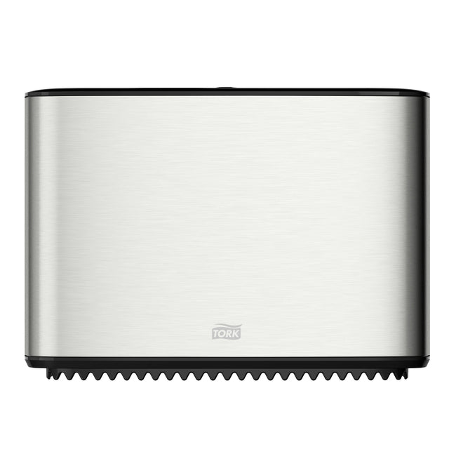 Tork T2 RVS Toiletpapierdispenser, afsluitbaar, hoge capaciteit