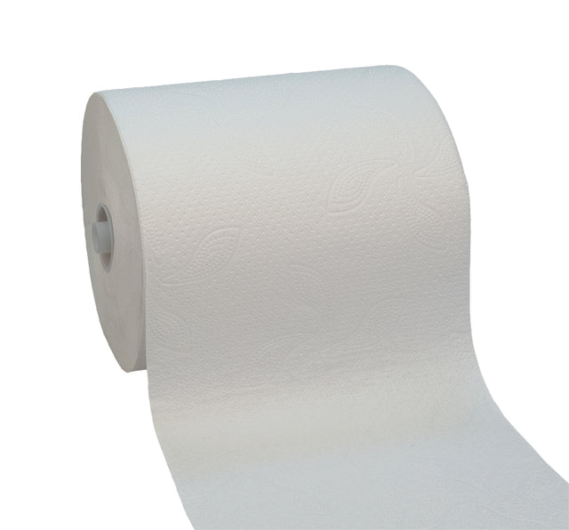Handdoekrol Katrin 2-laags wit 160m - 2