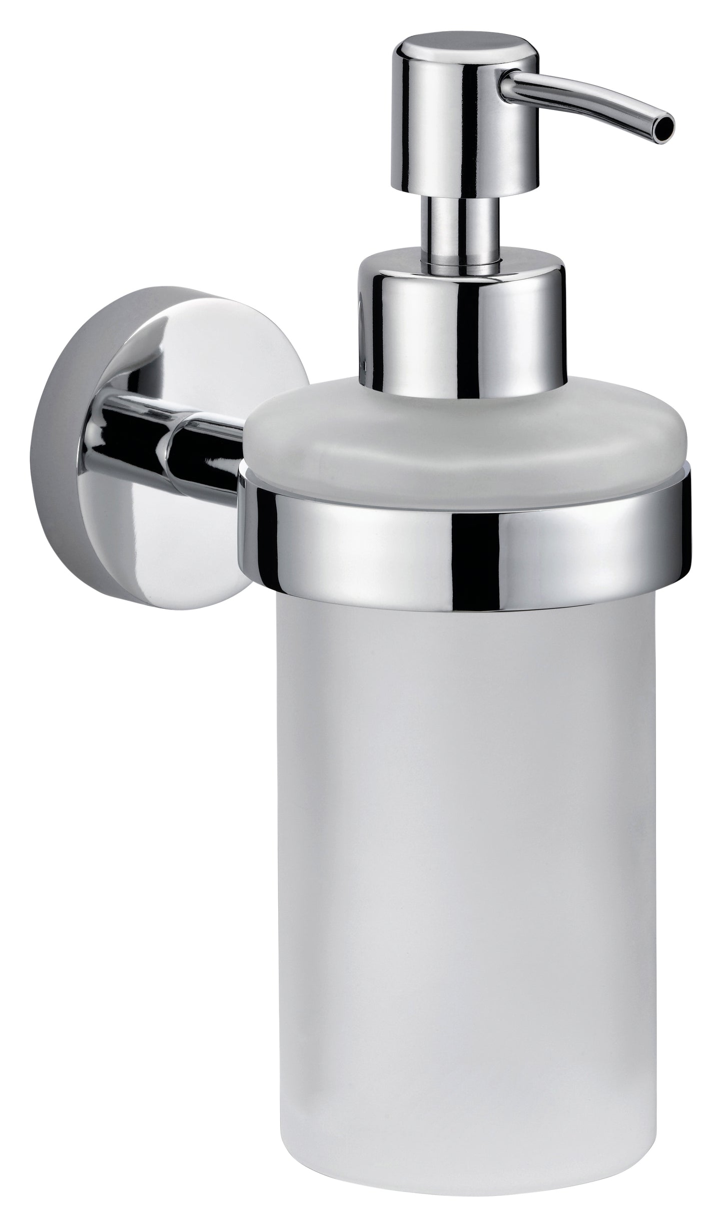 Zelfklevende verchroomde zeeppomp TesaSmooz 200ml