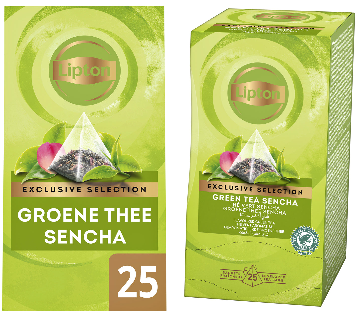 Lipton Exclusive Sencha Groene Thee 25x2g