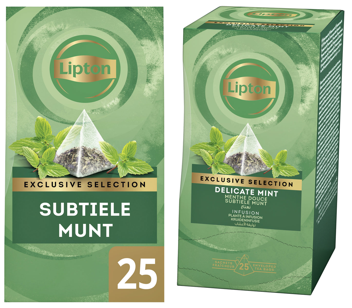 Lipton Exclusive Marokkaanse Munt Thee 25x2g - 3