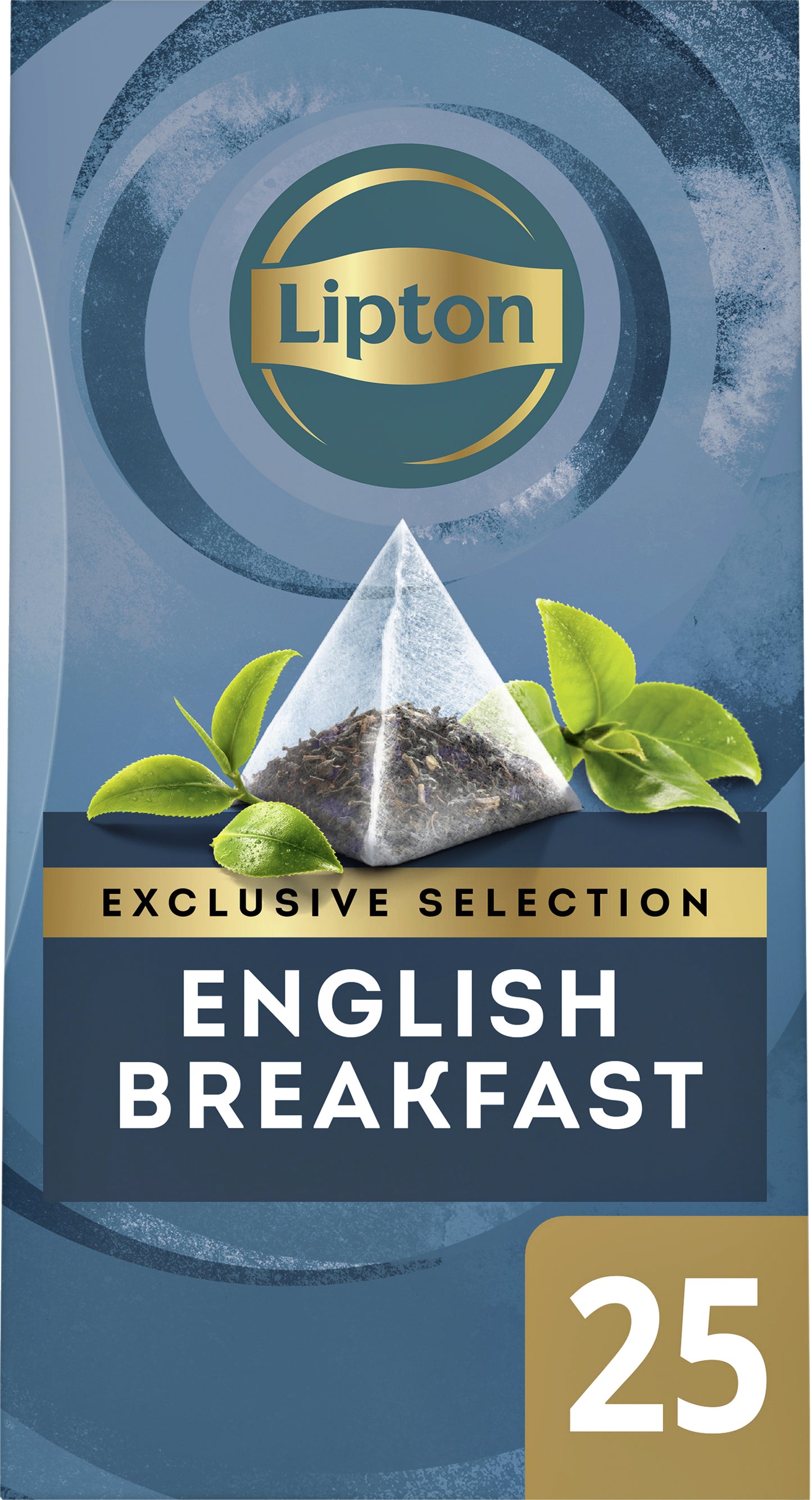Lipton Exclusive Thee Piramidezakjes English Breakfast 25x2gr