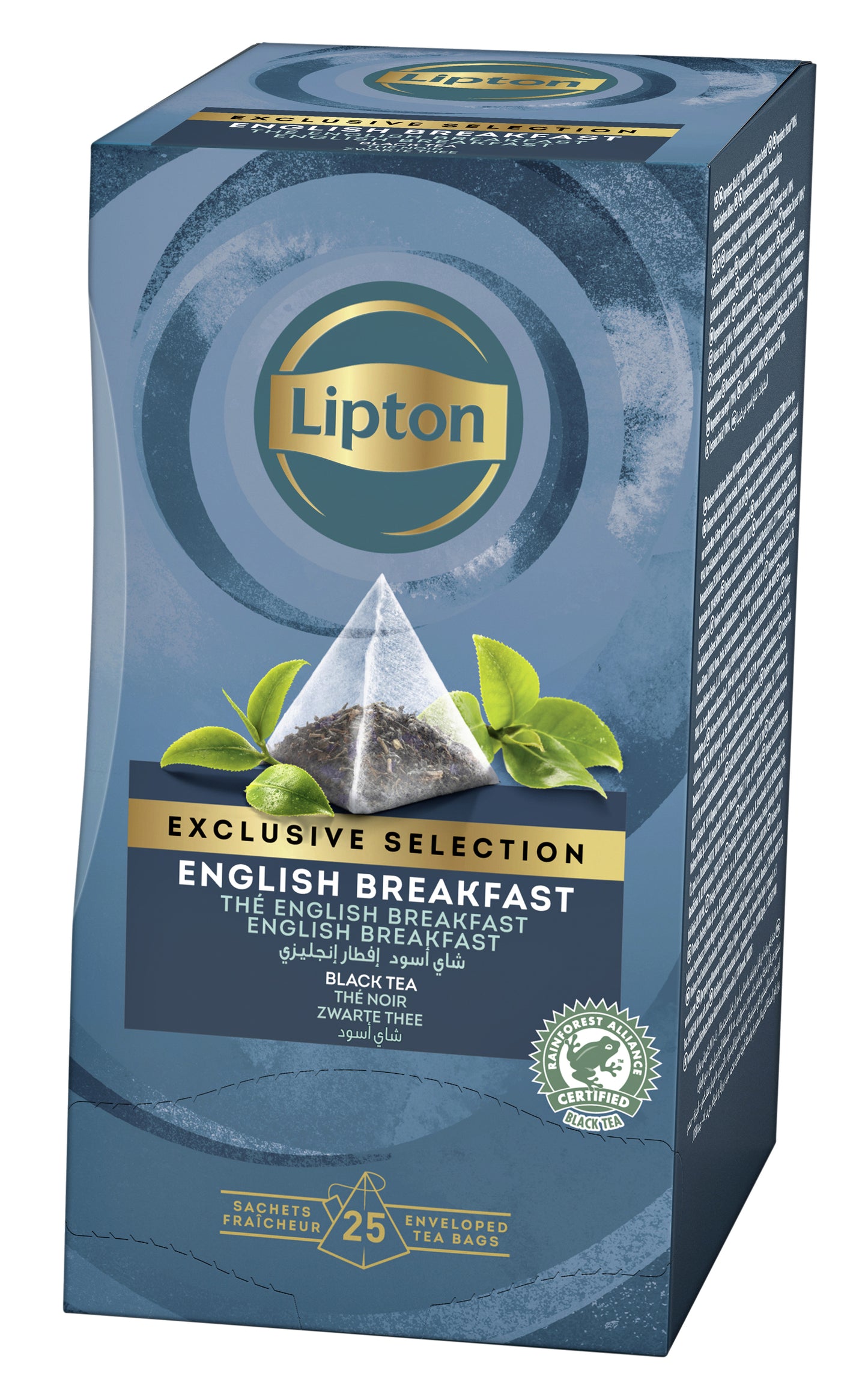 Lipton Exclusive Thee Piramidezakjes English Breakfast 25x2gr - 2