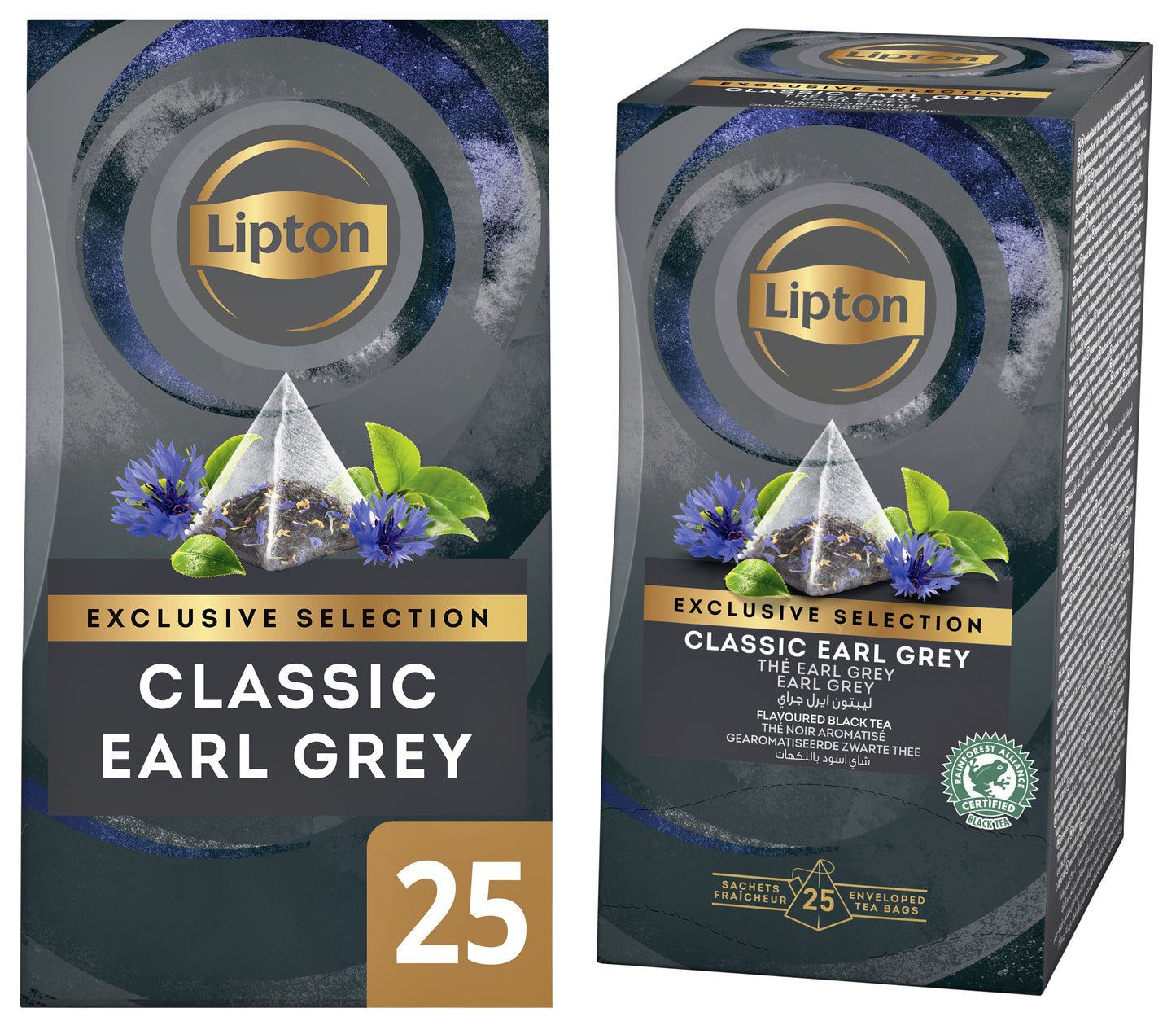 Lipton Earl Grey Thee in Piramidezakjes 25x2g - 3