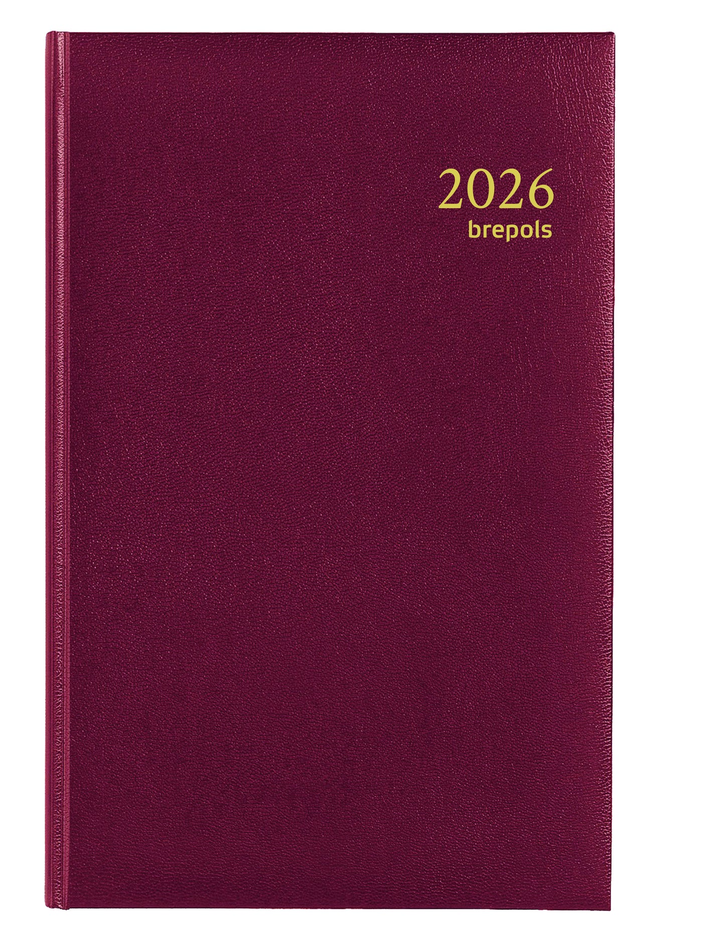 Agenda 2025 Brepols Saturnus Luxe 1d/1p met kunstlederen omslag
