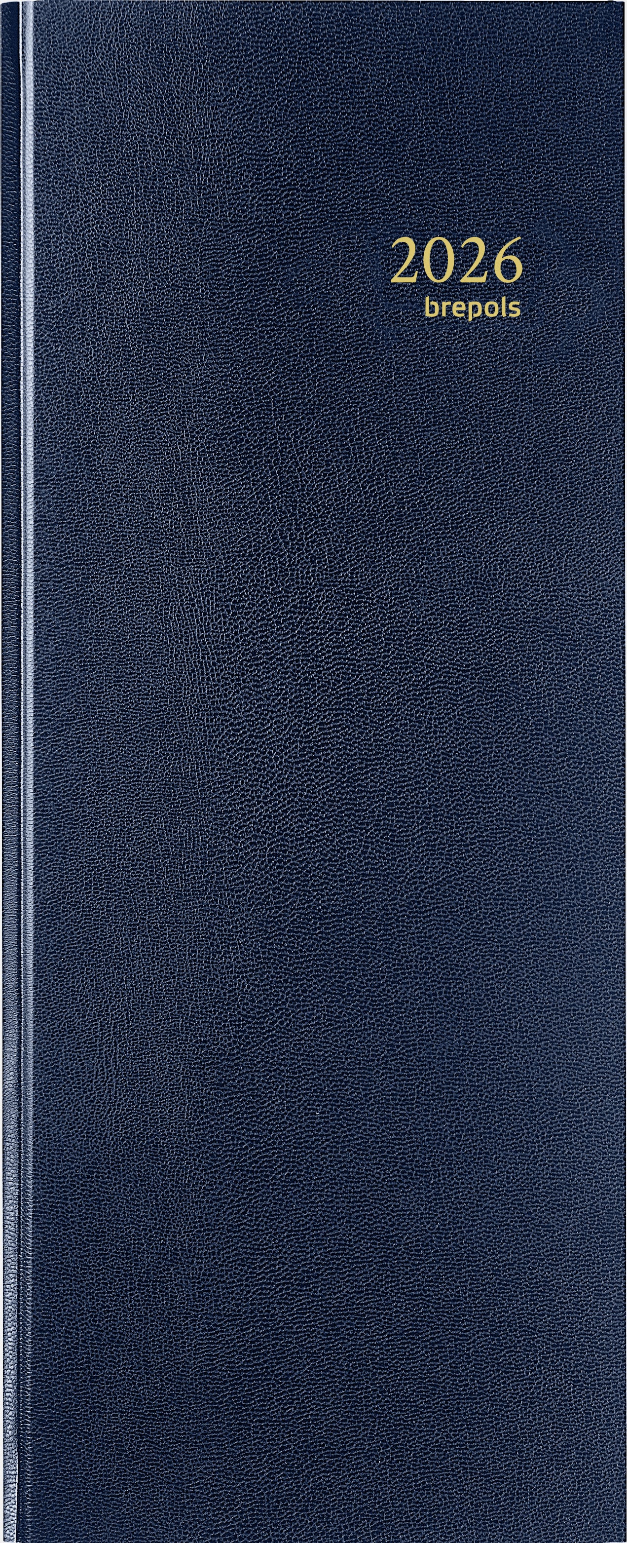 Agenda 2025 Brepols Saturnus Lima 1 dag/1 pagina Blauw