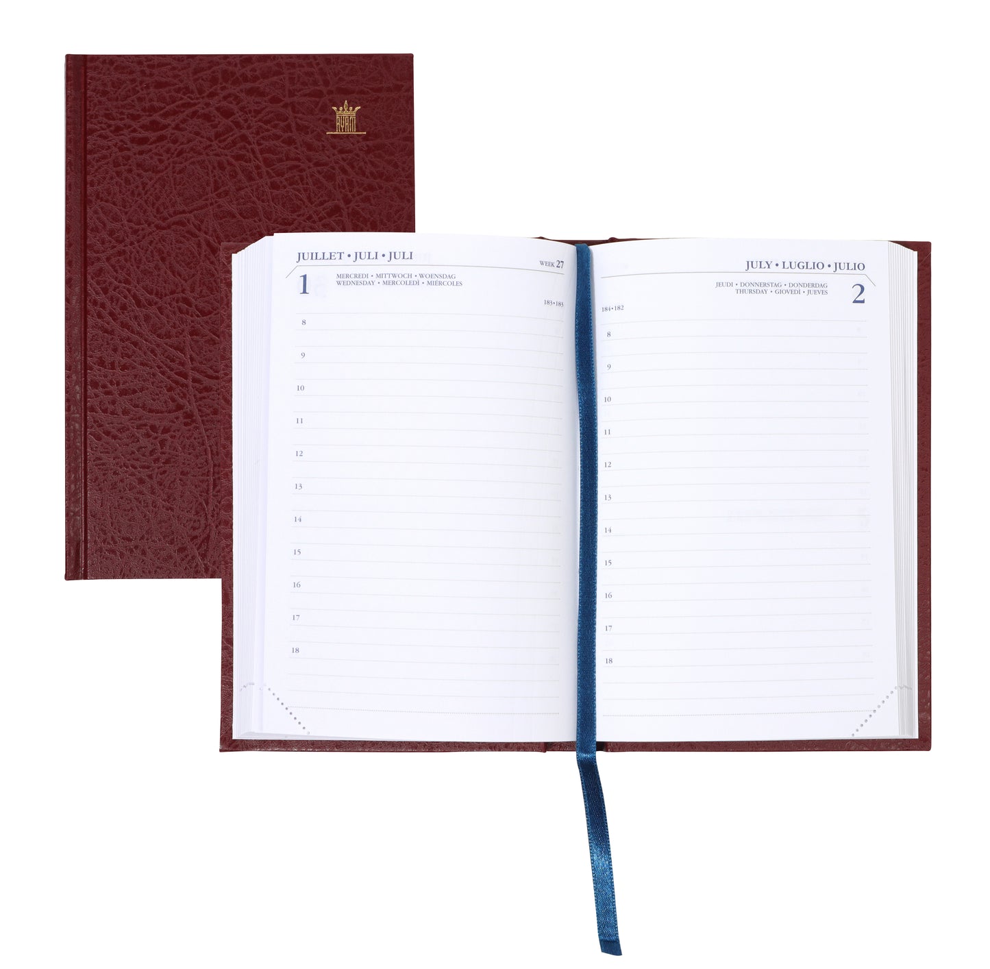 Agenda 2025 Ryam Memoplan 1 Mundior 1d/1p Bordeaux - 3