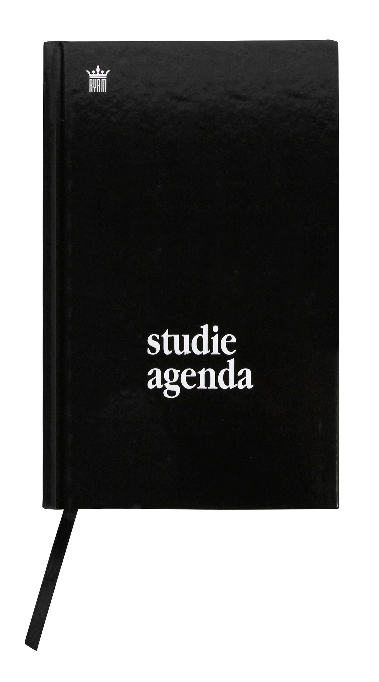 Schoolagenda 2024-2025 Ryam Studie, 7 dagen/2 pagina's zwart - 2