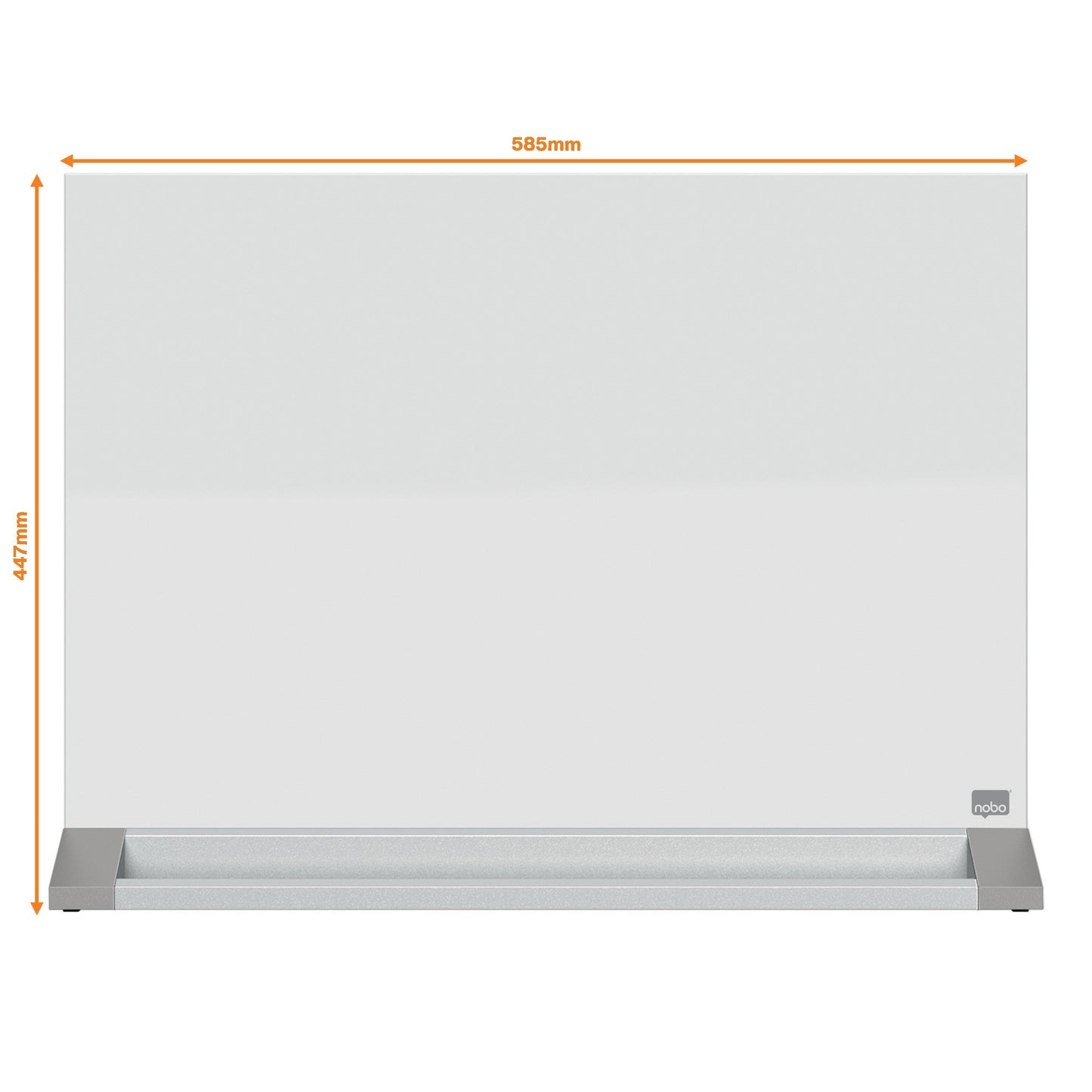 Nobo Diamond Desktop Magnetisch Glazen Whiteboard 547x432mm - 6